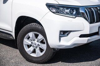 2021 Toyota Landcruiser Prado GDJ150R GXL White 6 Speed Sports Automatic Wagon