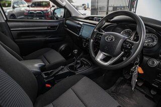 2022 Toyota Hilux TGN121R Workmate Double Cab 4x2 White 5 Speed Manual Utility