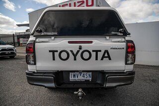 2022 Toyota Hilux TGN121R Workmate Double Cab 4x2 White 5 Speed Manual Utility