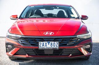 2024 Hyundai i30 CN7.V2 MY25 Elite D-CT Hybrid Red 6 Speed Sports Automatic Dual Clutch Sedan Hybrid.