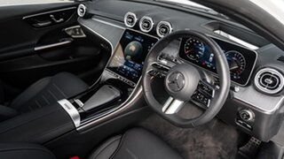 2025 Mercedes-Benz C-Class W206 805+055MY C350 e 9G-TRONIC White 9 Speed Sports Automatic Sedan.
