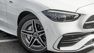 2025 Mercedes-Benz C-Class W206 805+055MY C350 e 9G-TRONIC White 9 Speed Sports Automatic Sedan
