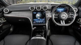 2025 Mercedes-Benz C-Class W206 805+055MY C350 e 9G-TRONIC White 9 Speed Sports Automatic Sedan