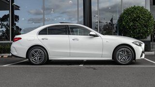 2025 Mercedes-Benz C-Class W206 805+055MY C350 e 9G-TRONIC White 9 Speed Sports Automatic Sedan