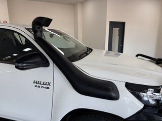 2023 Toyota Hilux GUN126R SR Double Cab White 6 Speed Sports Automatic Cab Chassis