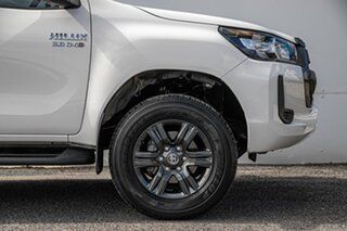 2023 Toyota Hilux GUN126R SR Double Cab White 6 Speed Sports Automatic Utility
