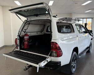 2023 Toyota Hilux GUN126R SR Double Cab White 6 Speed Sports Automatic Cab Chassis