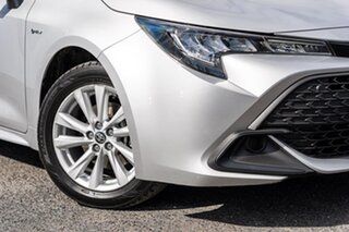 2025 Toyota Corolla ZWE219R Ascent Sport E-CVT Hybrid Silver 1 Speed Constant Variable Hatchback.
