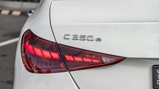 2025 Mercedes-Benz C-Class W206 805+055MY C350 e 9G-TRONIC White 9 Speed Sports Automatic Sedan