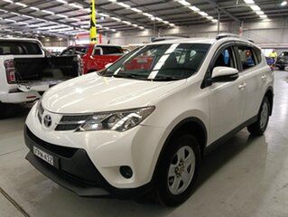 2015 Toyota RAV4 ASA44R MY14 GX AWD White 6 Speed Sports Automatic Wagon