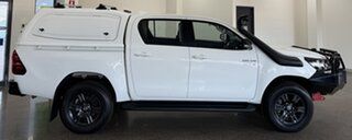 2023 Toyota Hilux GUN126R SR Double Cab White 6 Speed Sports Automatic Cab Chassis.
