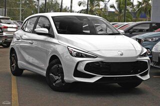 2026 MG MG3 ZP22 MY26 Vibe White 8 Speed Constant Variable Hatchback.