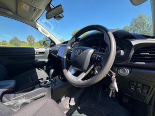 2021 Toyota Hilux GUN126R SR Double Cab White 6 Speed Sports Automatic Cab Chassis