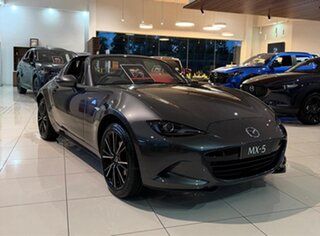 2026 Mazda MX-5 ND G20 GT RF SKYACTIV-MT Grey 6 Speed Manual Targa.