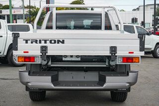 2025 Mitsubishi Triton MV MY25 GLX Double Cab 4x4 Blade Silver 6 Speed Sports Automatic Cab Chassis.