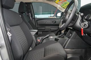 2025 Mitsubishi Triton MV MY25 GLX Double Cab 4x4 Blade Silver 6 Speed Sports Automatic Cab Chassis