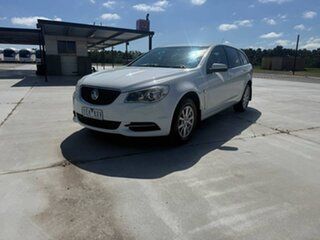 2014 Holden Commodore VF MY15 Evoke Sportwagon White 6 Speed Sports Automatic Wagon
