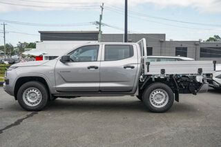 2025 Mitsubishi Triton MV MY25 GLX Double Cab 4x4 Blade Silver 6 Speed Sports Automatic Cab Chassis.