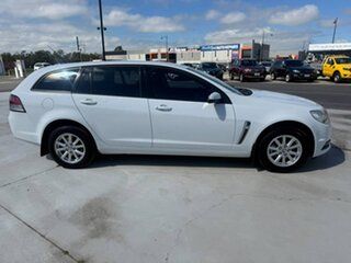 2014 Holden Commodore VF MY15 Evoke Sportwagon White 6 Speed Sports Automatic Wagon.