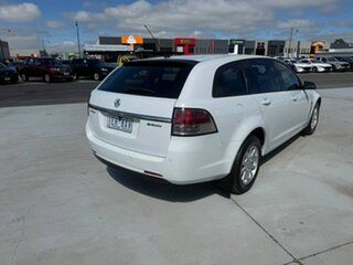 2014 Holden Commodore VF MY15 Evoke Sportwagon White 6 Speed Sports Automatic Wagon.