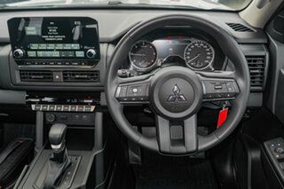 2025 Mitsubishi Triton MV MY25 GLX Double Cab 4x4 Blade Silver 6 Speed Sports Automatic Cab Chassis