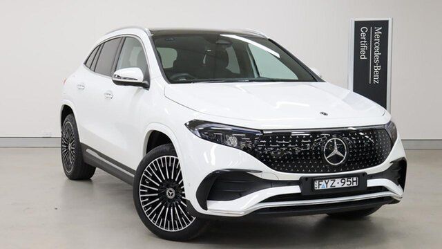 Certified Pre-Owned Mercedes-Benz EQA H243 805MY EQA250+ Rushcutters Bay, 2024 Mercedes-Benz EQA H243 805MY EQA250+ White 1 Speed Reduction Gear Wagon