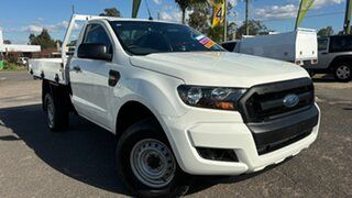 2016 Ford Ranger PX MkII MY17 XL 2.2 Hi-Rider (4x2) White 6 Speed Automatic Cab Chassis.