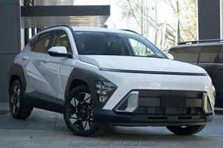 2025 Hyundai Kona SX2.V3 MY26 Elite 2WD Atlas White 1 Speed Constant Variable Wagon.
