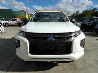 2019 Mitsubishi Triton MR MY19 GLX 4x2 White 6 Speed Sports Automatic Cab Chassis.