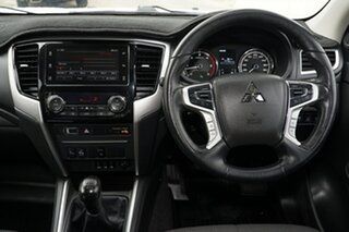 2019 Mitsubishi Triton MR MY19 GLS Double Cab White 6 Speed Manual Utility