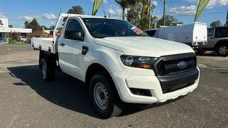 2016 Ford Ranger PX MkII MY17 XL 2.2 Hi-Rider (4x2) White 6 Speed Automatic Cab Chassis