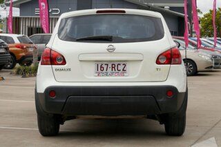 2009 Nissan Dualis J10 MY2009 Ti Hatch X-tronic 2WD White 6 Speed Constant Variable Hatchback