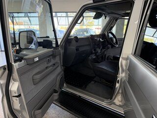 2024 Toyota Landcruiser Vdjl79R GXL Double Cab Silver 5 Speed Manual Cab Chassis