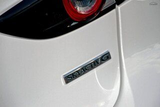 2026 Mazda 3 BP2H7A G20 SKYACTIV-Drive Pure White 6 Speed Sports Automatic Hatchback.