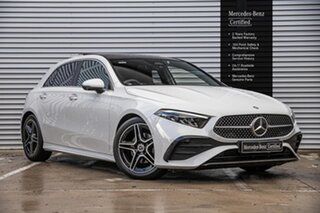 2024 Mercedes-Benz A-Class W177 804+054MY A200 DCT White 7 Speed Sports Automatic Dual Clutch.