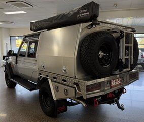 2024 Toyota Landcruiser Vdjl79R GXL Double Cab Silver 5 Speed Manual Cab Chassis