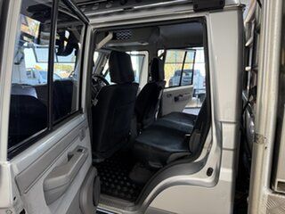 2024 Toyota Landcruiser Vdjl79R GXL Double Cab Silver 5 Speed Manual Cab Chassis