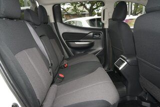 2019 Mitsubishi Triton MR MY19 GLS Double Cab White 6 Speed Manual Utility