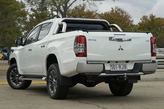 2019 Mitsubishi Triton MR MY19 GLS Double Cab White 6 Speed Manual Utility.