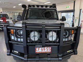 2024 Toyota Landcruiser Vdjl79R GXL Double Cab Silver 5 Speed Manual Cab Chassis