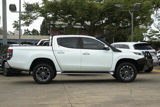 2019 Mitsubishi Triton MR MY19 GLS Double Cab White 6 Speed Manual Utility.
