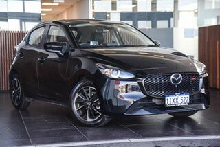 2026 Mazda 2 DJ2HAA G15 SKYACTIV-Drive GT Jet Black 6 Speed Sports Automatic Hatchback.