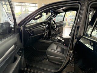 2021 Toyota Hilux GUN126R Rogue Double Cab Black 6 Speed Sports Automatic Utility