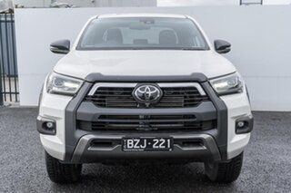 2022 Toyota Hilux GUN126R Rogue Double Cab White 6 Speed Sports Automatic Utility
