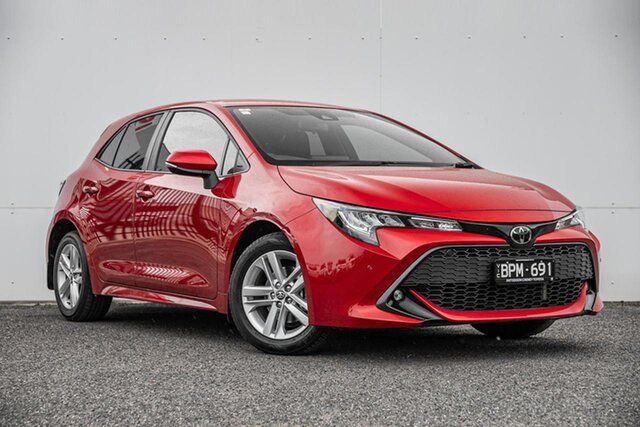 Used Toyota Corolla Mzea12R SX Keysborough, 2021 Toyota Corolla Mzea12R SX Red 10 Speed Constant Variable Hatchback