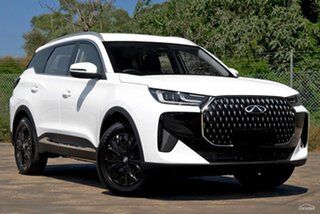 2026 Chery Tiggo 7 T32 MY26 Super Hybrid DHT Urban Lunar White 1 Speed Constant Variable Wagon.