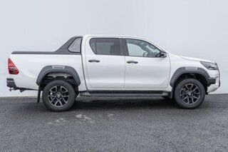 2022 Toyota Hilux GUN126R Rogue Double Cab White 6 Speed Sports Automatic Utility