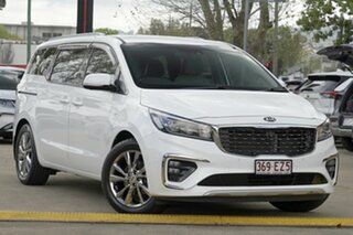 2020 Kia Carnival YP MY20 Platinum White 8 Speed Sports Automatic Wagon.