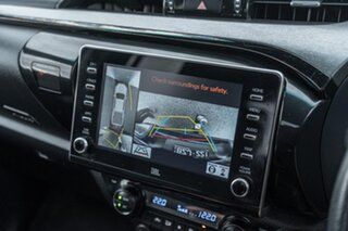 2022 Toyota Hilux GUN126R Rogue Double Cab White 6 Speed Sports Automatic Utility