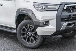 2022 Toyota Hilux GUN126R Rogue Double Cab White 6 Speed Sports Automatic Utility.